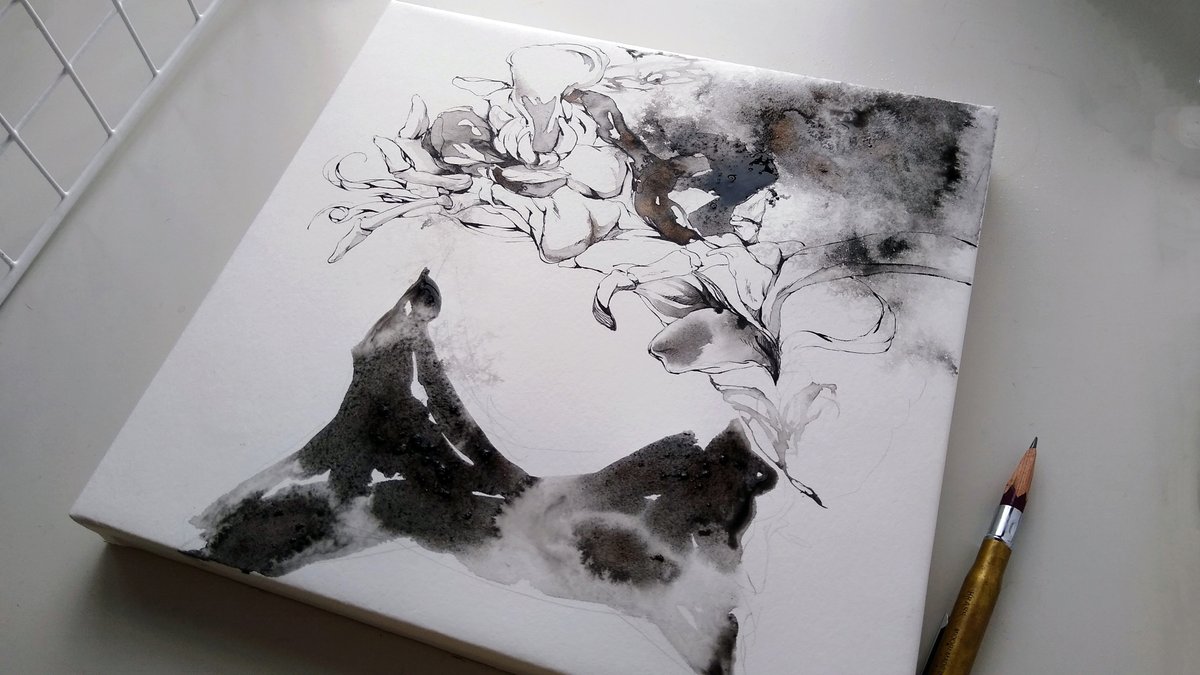 kay23i's tweet photo. ドローイング

#art #darkart #artforsale #charcoaldrawing #dailsketch #deviantart #flower #drawing #workart #instamoment  #artoninstagram #darkartist #charcoal #illustration #arte #sketchbook #bone #black #blackandwhite #gray #cizmag #cizim #arquitetura #artist #イラスト https://t.co/JKiO0YsVO1