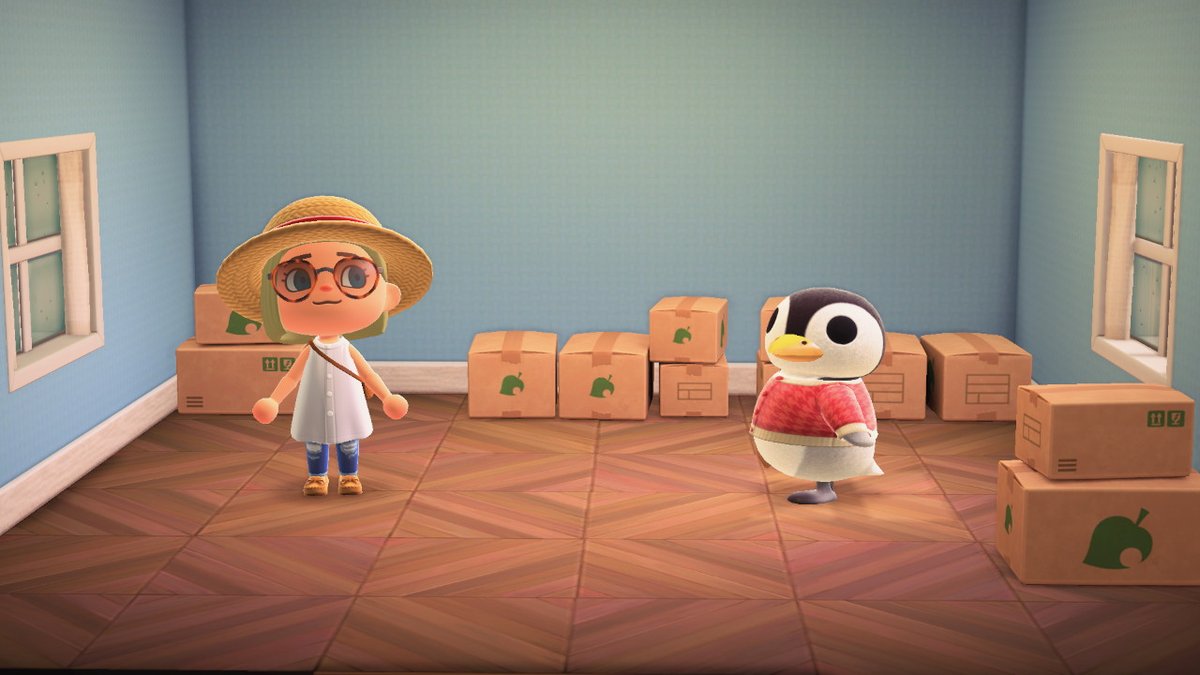 Aurora is in boxes if anyone is interested #AnimalCrossing #ACNH #NintendoSwitch