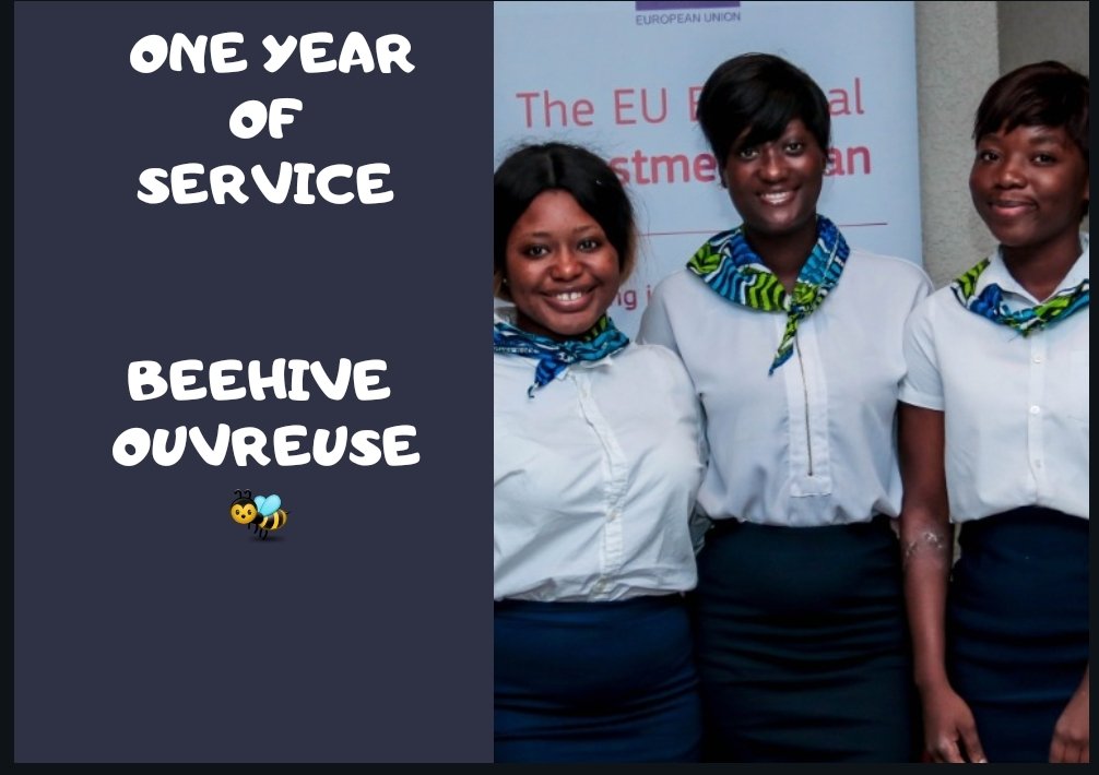 BOuvreuse's tweet photo. 1st ANNIVERSARY. 
.
.
WE THANK GOD🙏

BeeHive Ouvreuse 
Quality Service.  Reliability. Assurance.
+23230960008

#hostesses #ushering #usherette #BeeHiveOuvreuse https://t.co/zHMxuRey38
