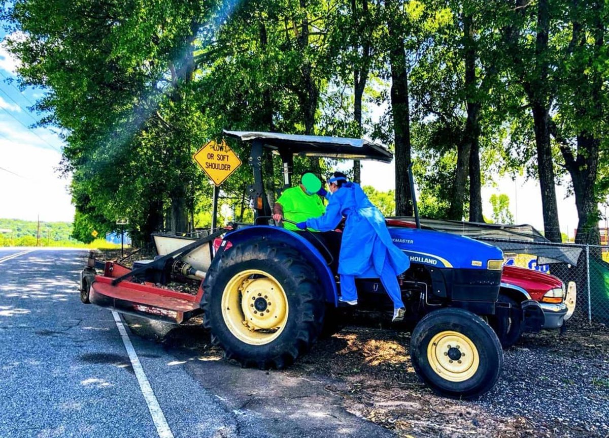 LSHTM_Alumni's tweet image. "I'm volunteering with the Georgia Department of Health. Here is a picture of a drive-thru testing SPOC in a rural community. A man came on his tractor and I swabbed him for COVID-19."
Alex Wright
Control of Infectious Diseases, 2009
#COVIDStories #LSHTMAlumni
