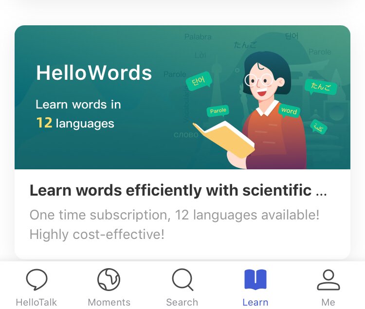 HelloTalkApp's tweet photo. Summer is the best time to improve your skills! Study languages with #HelloTalk. Use Learn Tab on our app and start speaking a new language right now!
What language do you want to study?
#hellotalkapp https://t.co/cCuoeWtmMZ