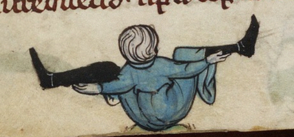 When you're being horny on main. (Beinecke Library, MS 404, f. 184v)