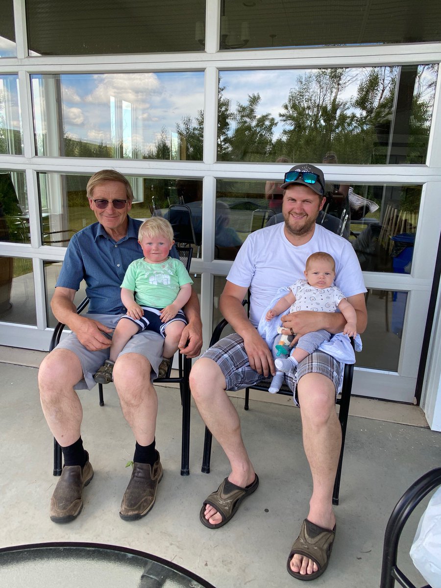 I think it was Grandpa day yesterday as well. Thanks