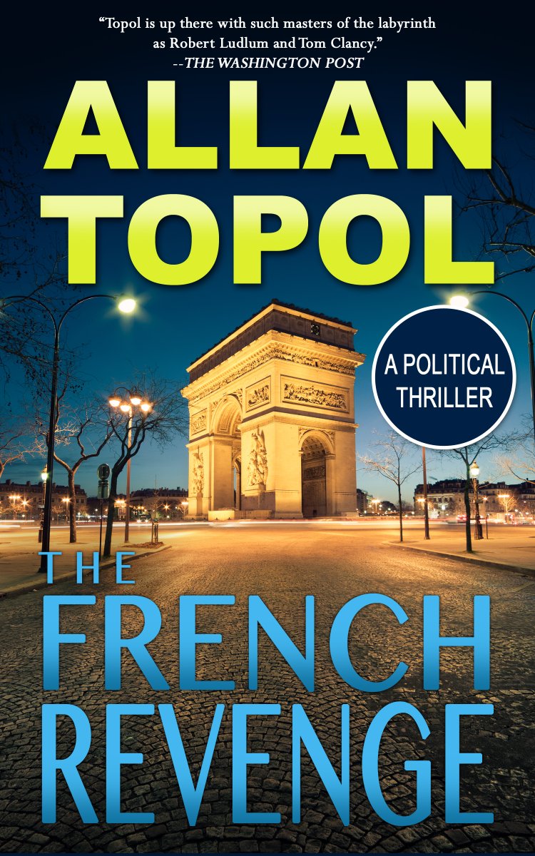 AJTopol's tweet photo. On Thursday evening, June 25, I will be interviewed by Jim Bohannon on the CBS radio network.  The subject is my new novel, The French Revenge. I hope that you will tune in. https://t.co/9OTIsUBo3f