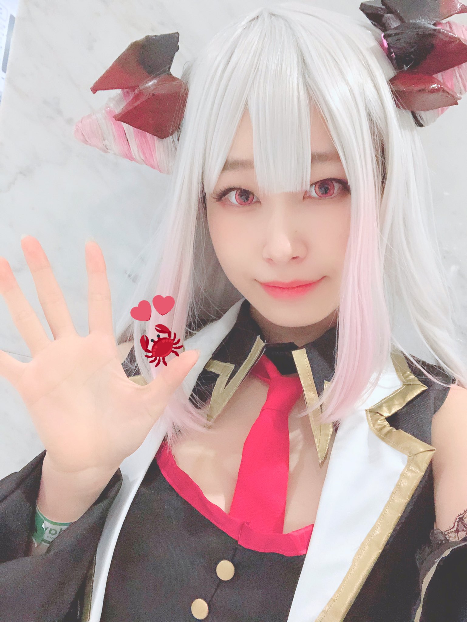 なゆた 8 28 9 18 Moco撮影会 カニの日 らしいので パトラちゃん様 丸いアポロ作って新制服の撮影行かねば パトラのアトリエ 周防パトラ