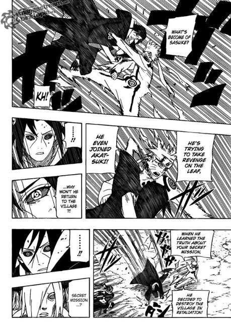 This is consistent, as itachi was casually throwing hand with naruto who fought kaguya