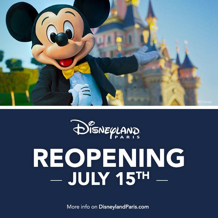 Disneyland Paris En We Re Pleased To Announce That We Will Begin A Phased Reopening Of The Resort Starting With The Disneyland Park Walt Disney Studios Park Disney S Newport Bay Club