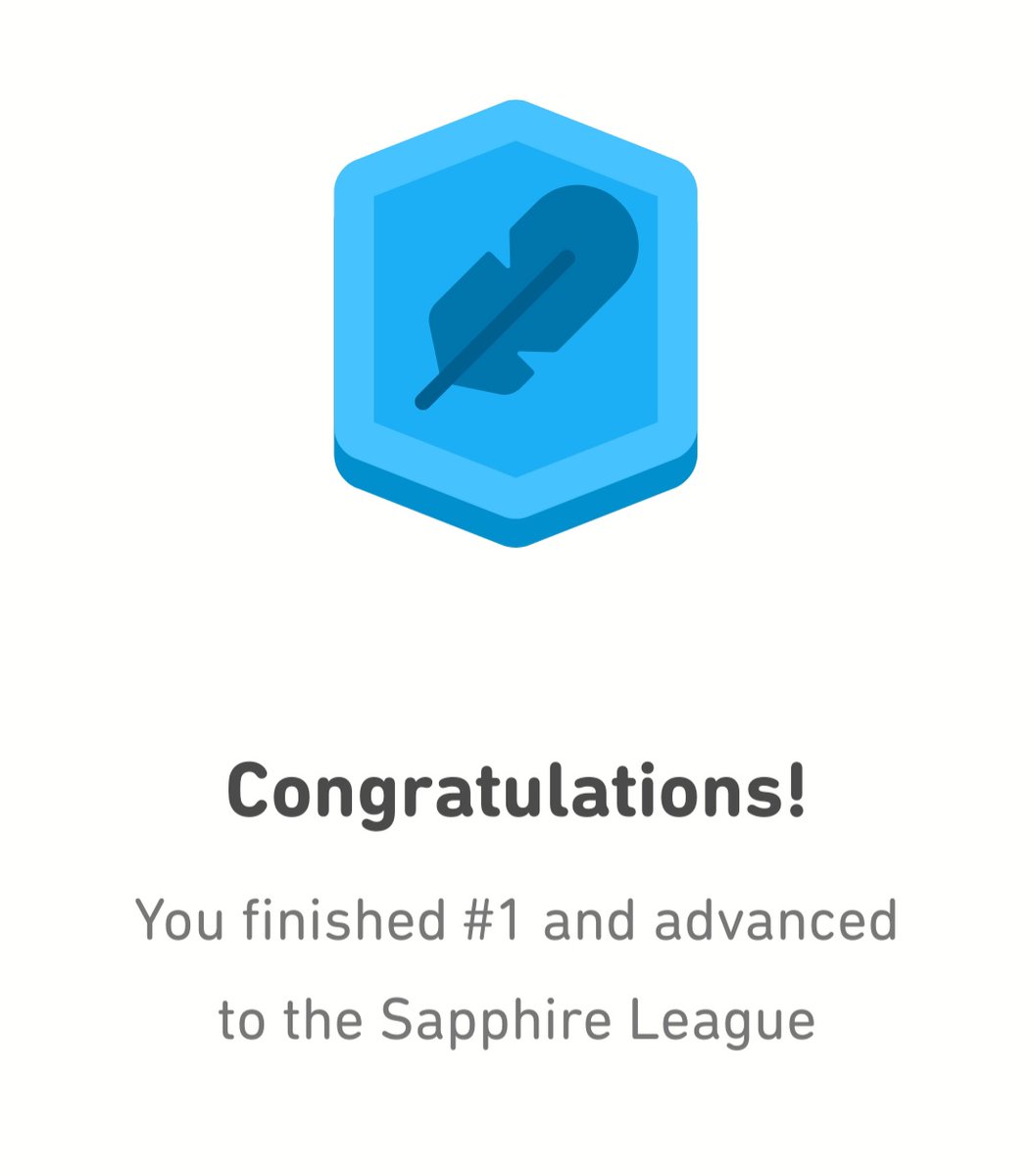 Really enjoying re-learning French and not doing too badly. Topping the league for the second week running! <a href="/duolingo/">Duolingo</a>  <a href="/HodgsonMfl/">Hodgson MFL</a>