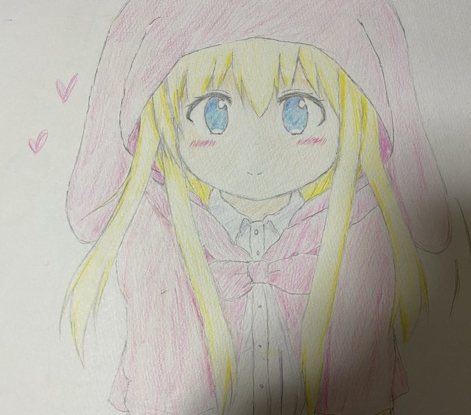 #画力変化ビフォーアフター
キャラの横に♡付ける癖治らんです 