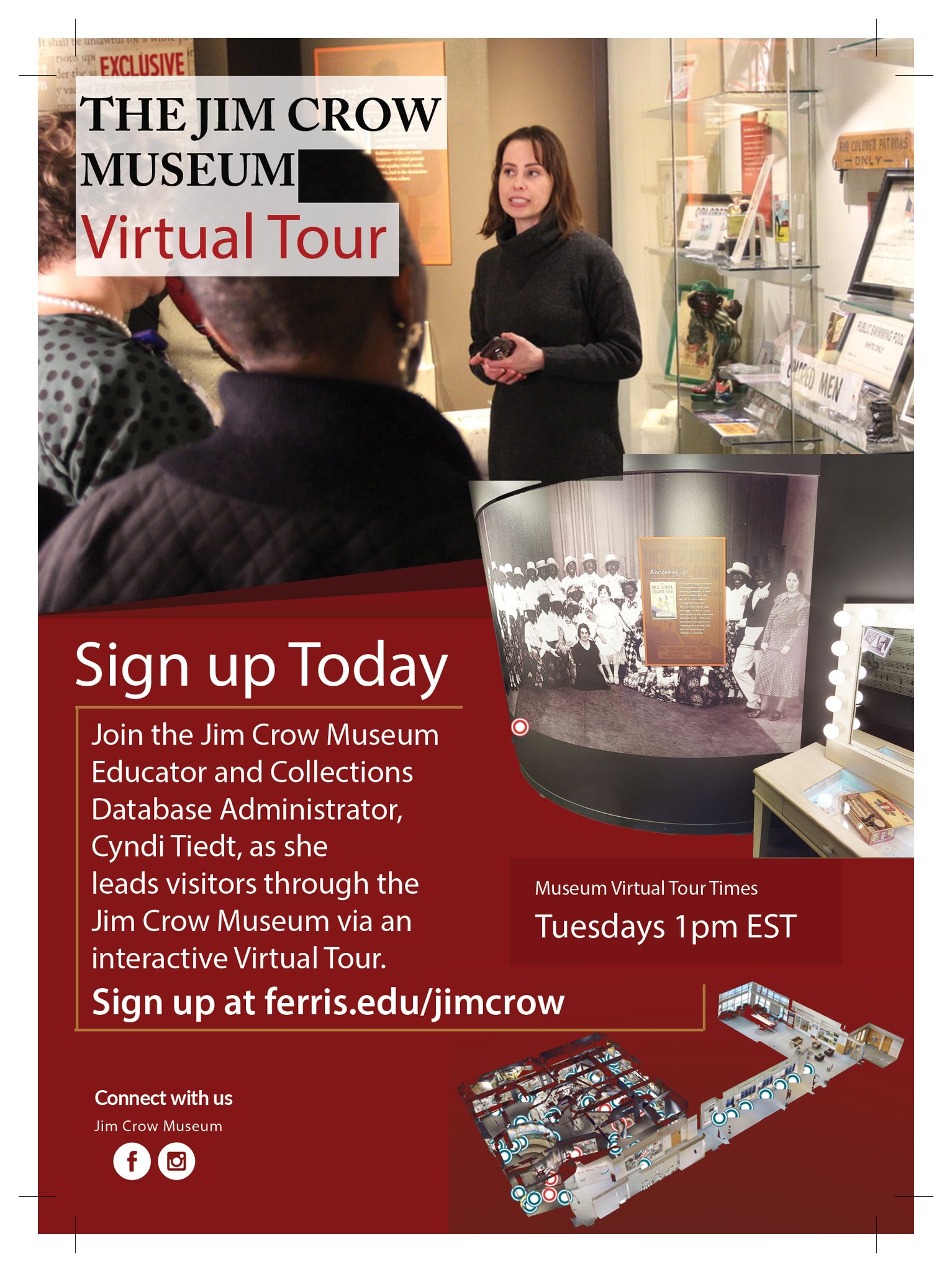 Jim Crow Museum on Twitter: "Registration for July virtual tour ...