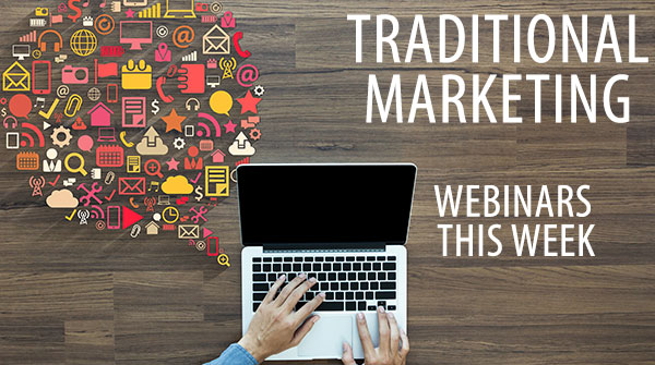 This week's topic for our Business series of webinars is "Traditional Marketing". If you're interested in registering, please follow this link and click on "register" next to the webinar you're interested in. 

All topics &amp; times here - 
wigmoremedical.com/Training/webin…

#webinar #train
