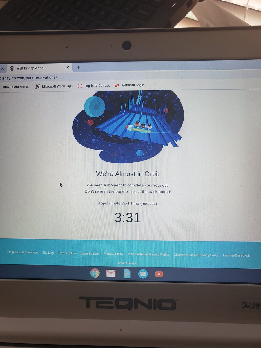 #disneyworld park reservation please please please