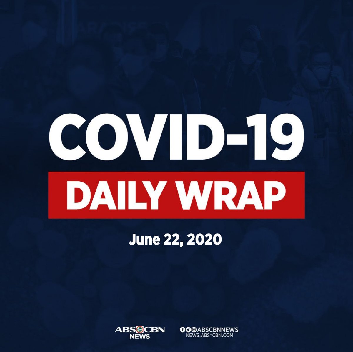 630 ADDITIONAL CASES. As the Philippines continues to navigate the new normal due to the pandemic, additional coronavirus infections in daily reporting remains high, based on the health department's tally. This and more in today's rundown of news on the pandemic (June 22, 2020).