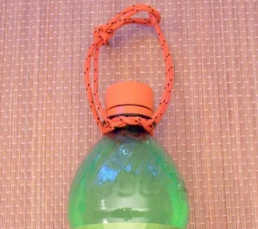 11)...the end of the cord, meant to secure a WATER BOTTLE from falling out of the condor basket to the ground below. This is a picture of a "JUG KNOT". However, the accusations from the crew member, that this was a "noose" spread like wildfire, and before you knew it,...