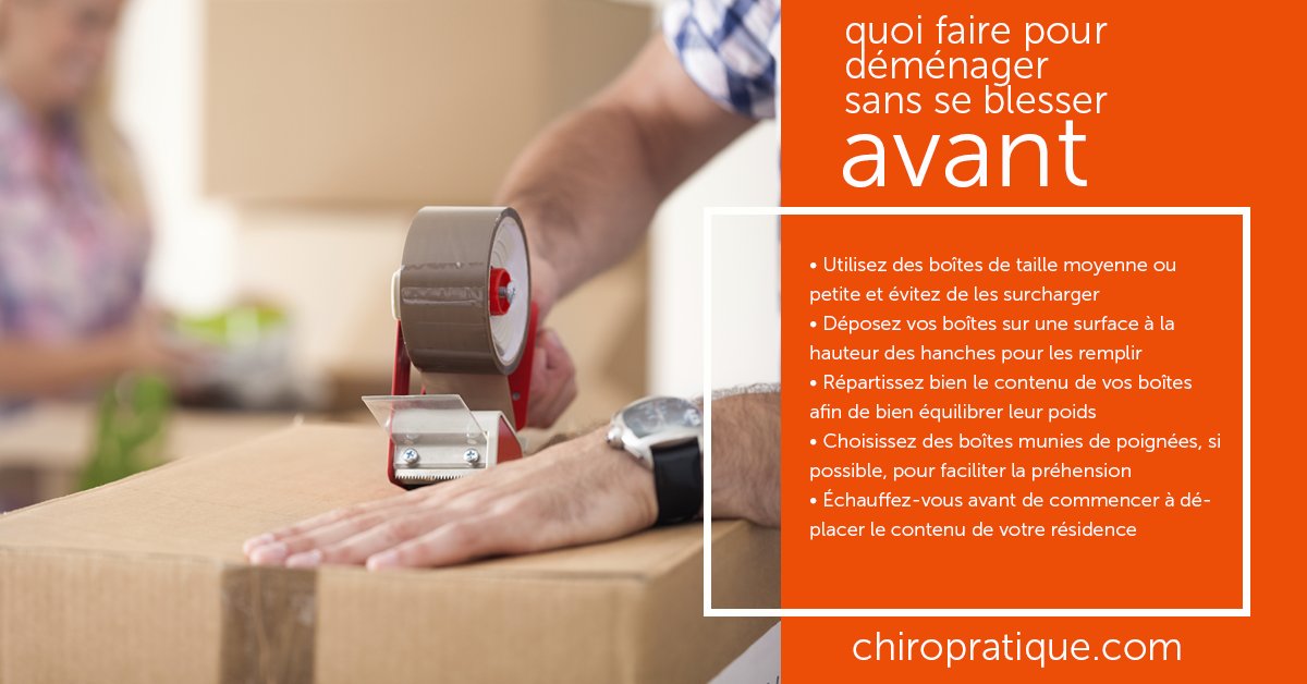 AssoChiroQc's tweet photo. Pour plus de #chirotrucs vous permettant de bien vous préparer au jour J, consultez votre chiropraticien de confiance : https://t.co/qjgwQEYX1Z #demenagement  #chiropratique #prevention #COVID19  #ete2020 https://t.co/jqn21Jva7T