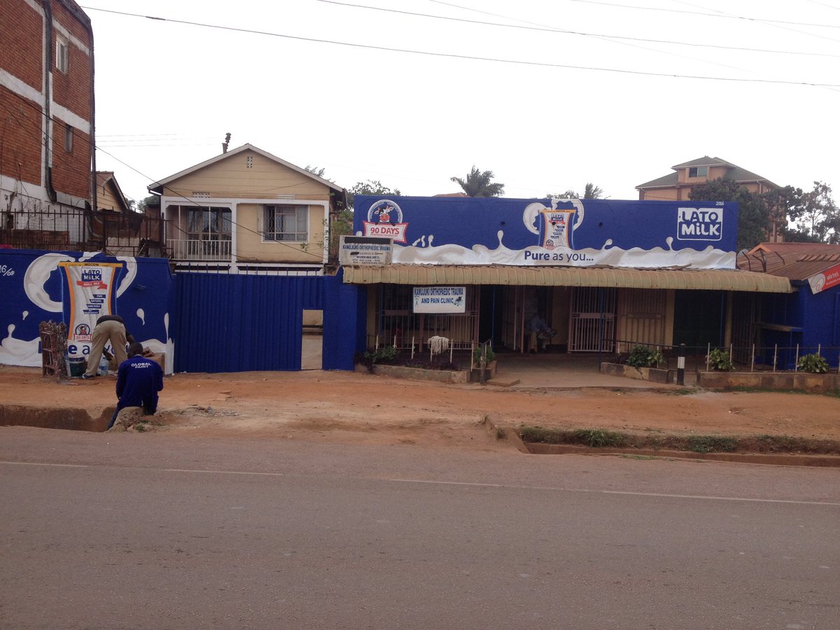 AdvertisingSure's tweet image. Lato milk wall branding, "Quality wall branding"...... Pliz don't hastate to contact us, we are at your service.