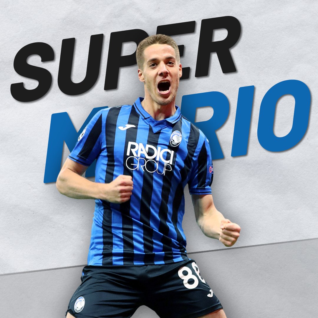 Atalanta_BC's tweet photo. #SuperMario resta con noi! 🦸🏼‍♂️🇭🇷 
Il centrocampista croato acquistato a titolo definitivo!

Mario #Pašalić stays with us! 🖤💙
Our #88 is an #Atalanta player on a permanent basis!

#GoAtalantaGo ⚫️🔵 https://t.co/6sHQhzjNSi