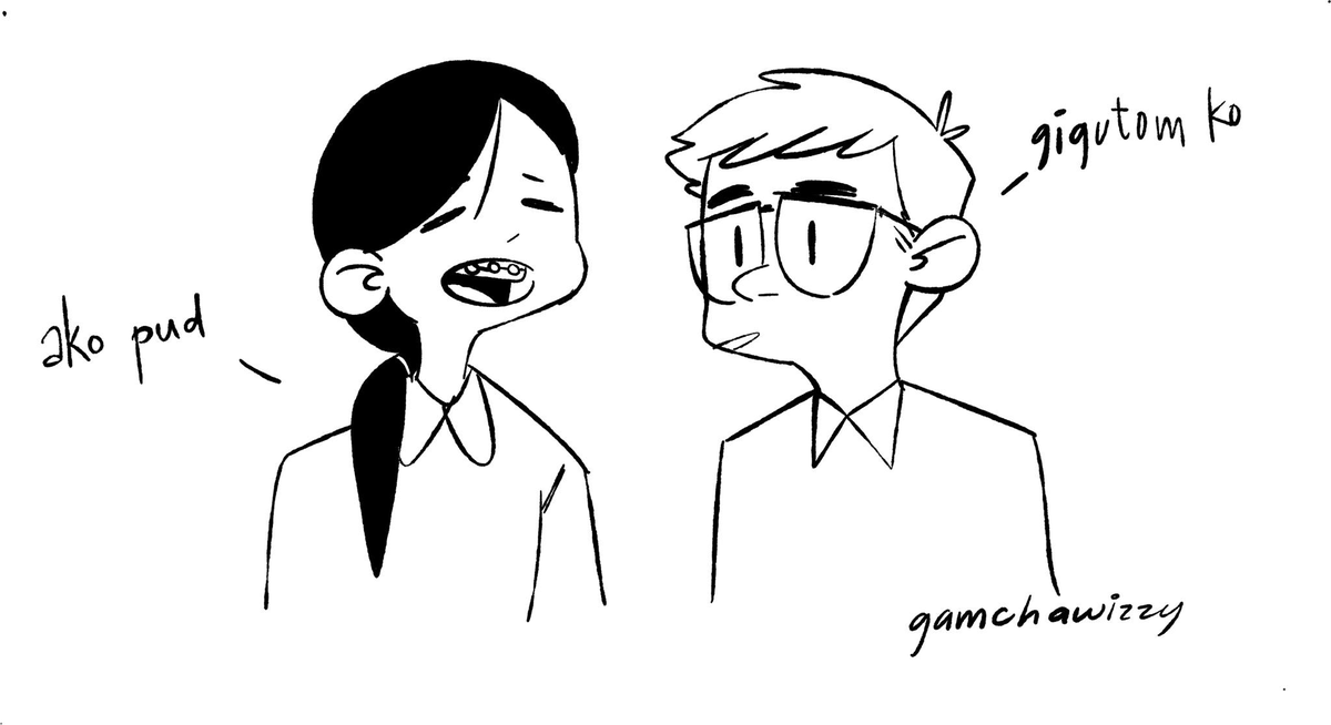 #ocs I DON'T KNOW IF I'VE POSTED THIS HERE BUT. G-Wiz and Rosie are Bisaya!
He speaks mostly Tagalog when he moved to Mulchest bc the Filipino diaspora there r from different regions
He knows a little Hiligaynon and HATES the word "karon"