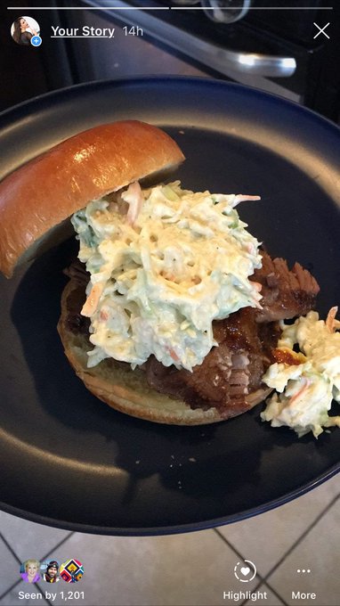 Hope everyone had a great Father&rsquo;s Day... I prepared homemade brisket, bbq sauce and coleslaw... Im not<a href="/tag/asswednesday"class="tags"><span>#asswednesday</span></a><a href="/tag/myfavoriteperformer"class="tags"><span>#myfavoriteperformer</span></a>