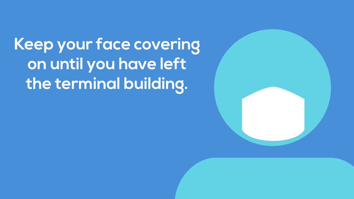 The wearing of face coverings remains mandatory for all passengers travelling through our airports. Face coverings should be kept on until you have left the terminal building. Further and airport specific information can be found here: hial.co.uk