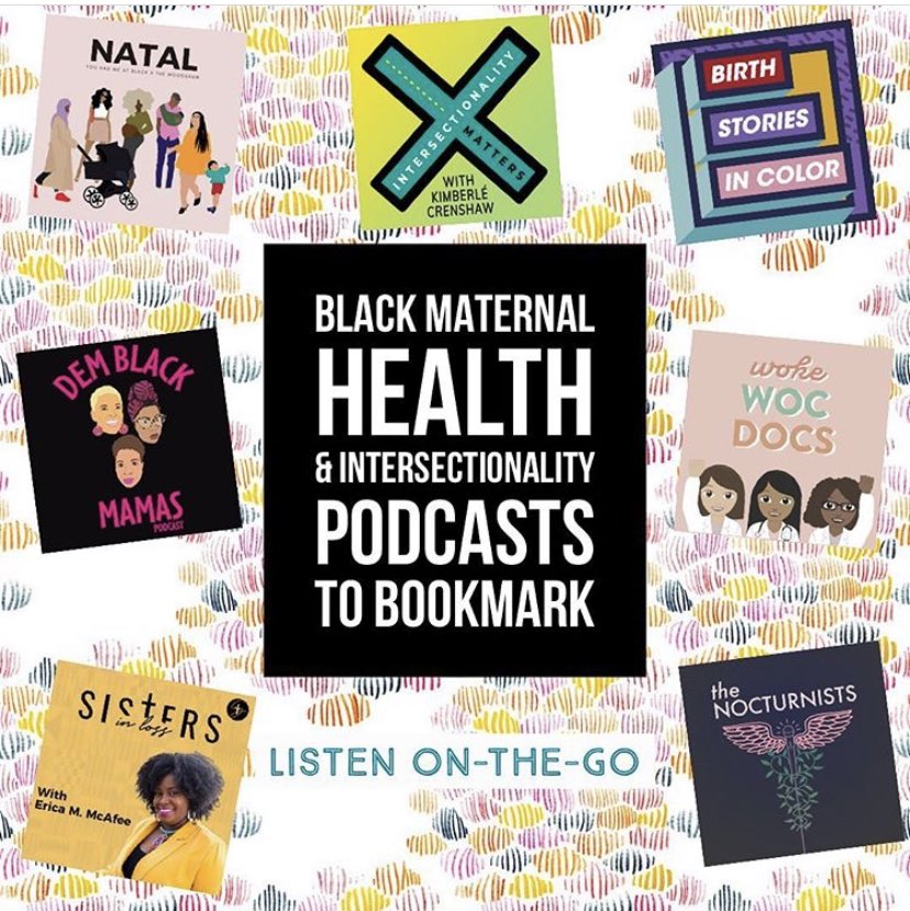 CandiceQuarella's tweet photo. @Amanda_M_A93 Here are a bunch of recommendations from The Black OBGYN project that I’ve added to my list - focusing on black maternal health and intersectionality! https://t.co/4VhSljpQlu