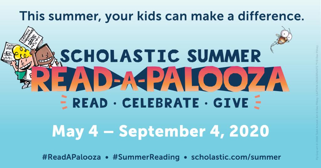 Help every child read this summer! Find out how Scholastic Summer #ReadAPalooza is helping students avoid the summer slide, and foster a love of reading and giving back here: bit.ly/3fGDh7k