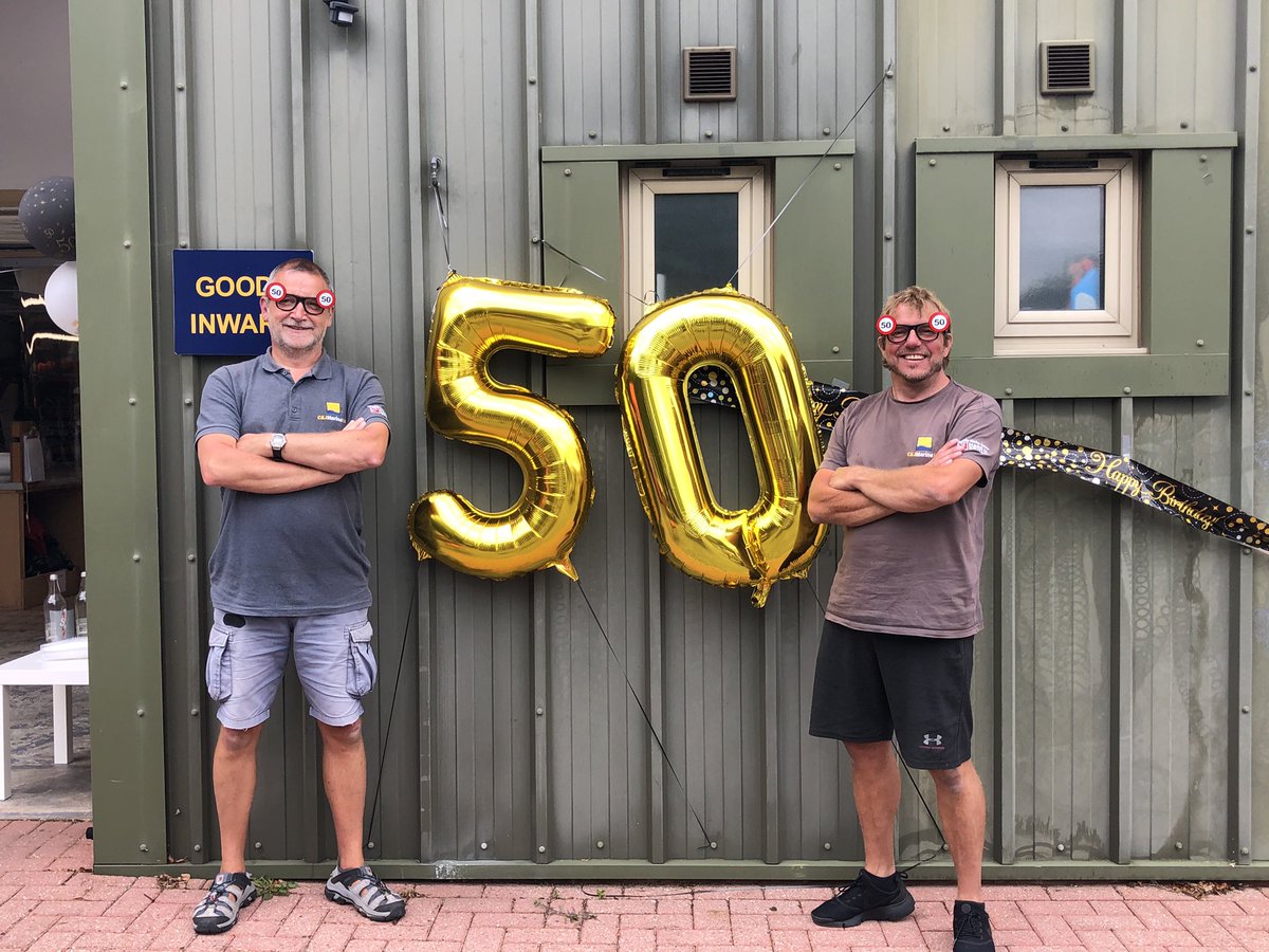 Celebrating two very special birthdays, for two very special, loyal and valued members of the C&amp;J family... Happy Birthday Matt &amp; Dan! 🥳