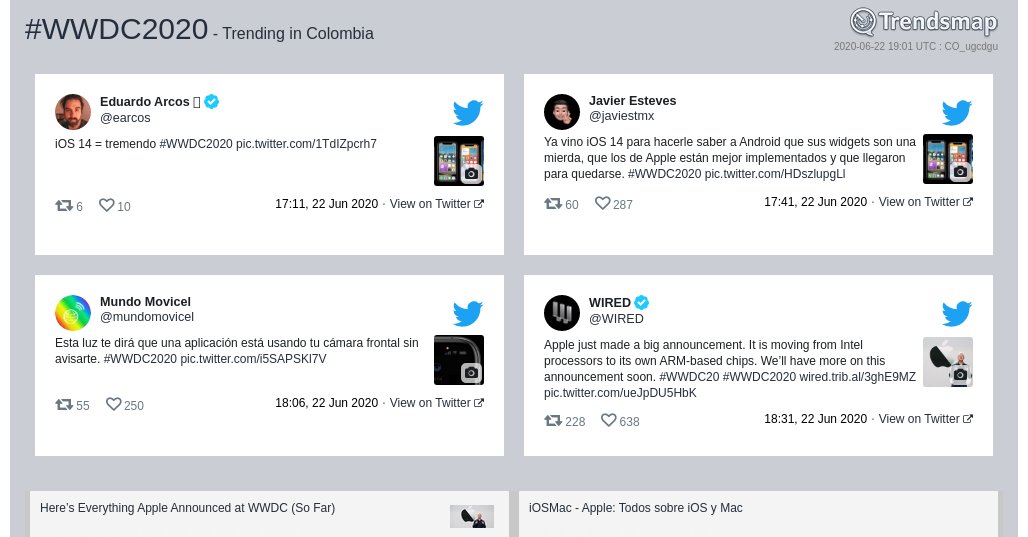 #wwdc2020 es ahora una tendencia en Colombia

trendsmap.com/r/CO_ugcdgu