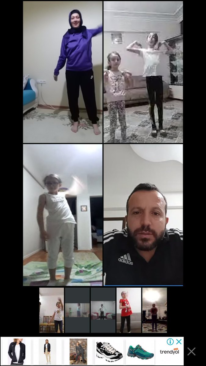 Bugünkü yetenek taramasını antrenmanımız🙂