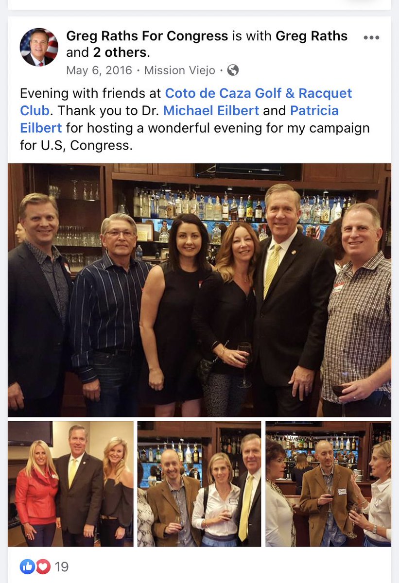 Dr. Eilbert has hosted campaign events for local republican politicians including Greg Raths. Larry Sand has also reposted Dr. Barke's controversial video, Michael Shires is a republican party donor, and at least 3 panelists refer to COVID19 as the Wuhan Virus in their bios.