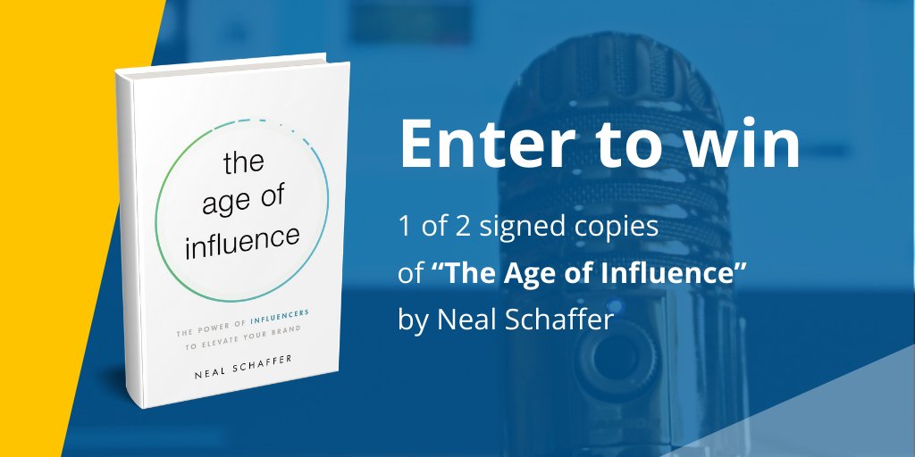 hydroottawa's tweet photo. CONTEST: To pair with our latest #ThinkEnergyPodcast episode, we are giving away 2 signed copies of “The Age of Influence” by @NealSchaffer!
To enter:
1) Like this post &
2) Follow @hydroottawa &
3) Follow @thinkenergypod
Bonus entry: Tag a friend in the comments below! https://t.co/jdMkTlF6YC