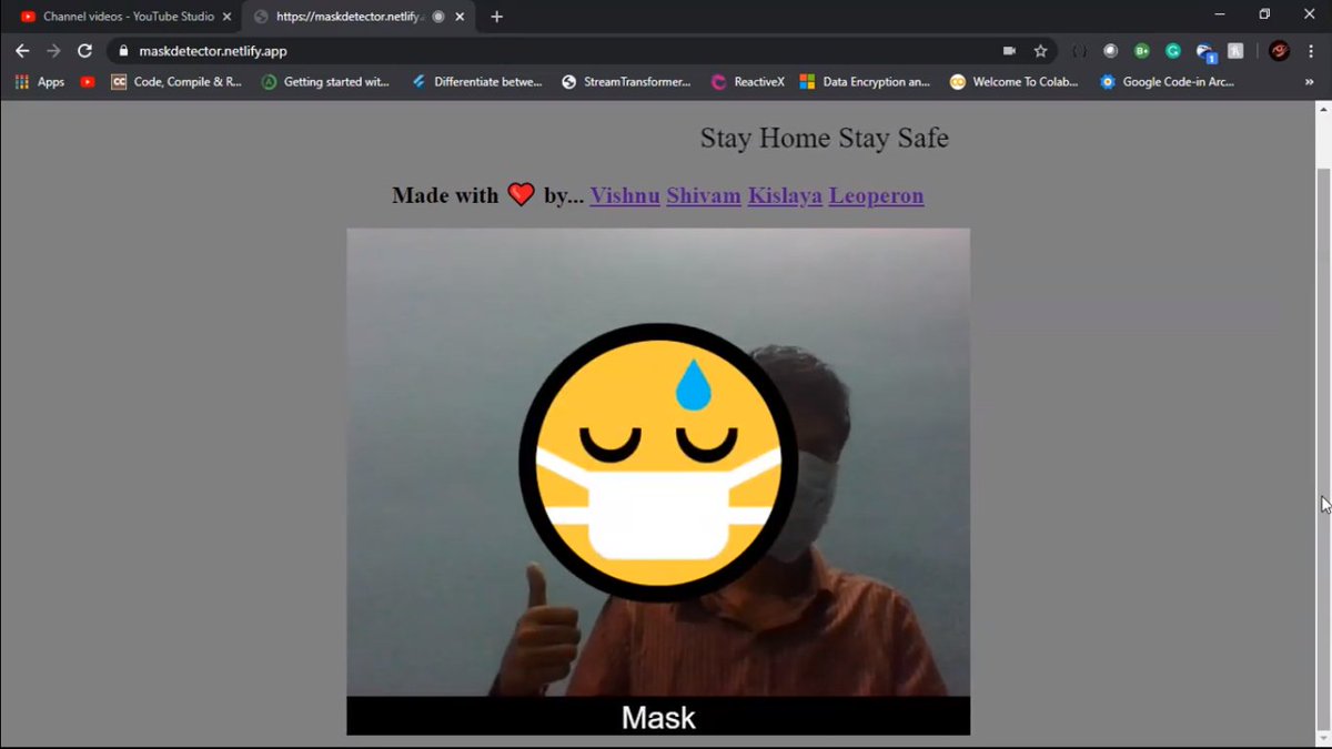 iLeoperon's tweet photo. Day97-100:#100DaysOfCode Today I resumed with RL &amp; wrk Thompson Sampling based prb using R &amp; Py. And also worked on my mask detector prj. Any fdbk appr'n!   
G: https://t.co/W8gIOL6Uc5
V:https://t.co/iwy84JPObq
L:https://t.co/PhI7EhOKvQ
#HappyLearning #HackJaipur @freeCodeCamp https://t.co/OOjs3dsGYQ