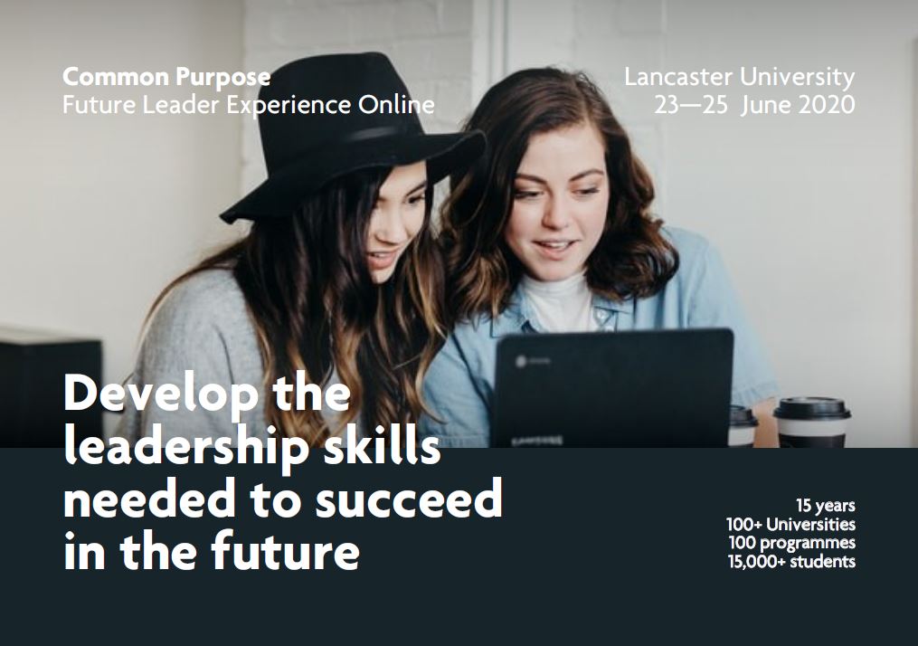 We're kicking off the Lancaster Future Leader Experience online this week with students from <a href="/LancasterUni/">Lancaster University</a> ! Really excited to bring the students through this journey of #LeadershipDevelopment in the online space <a href="/cpstudent/">Common Purpose Student Experiences</a> #FLEleaders