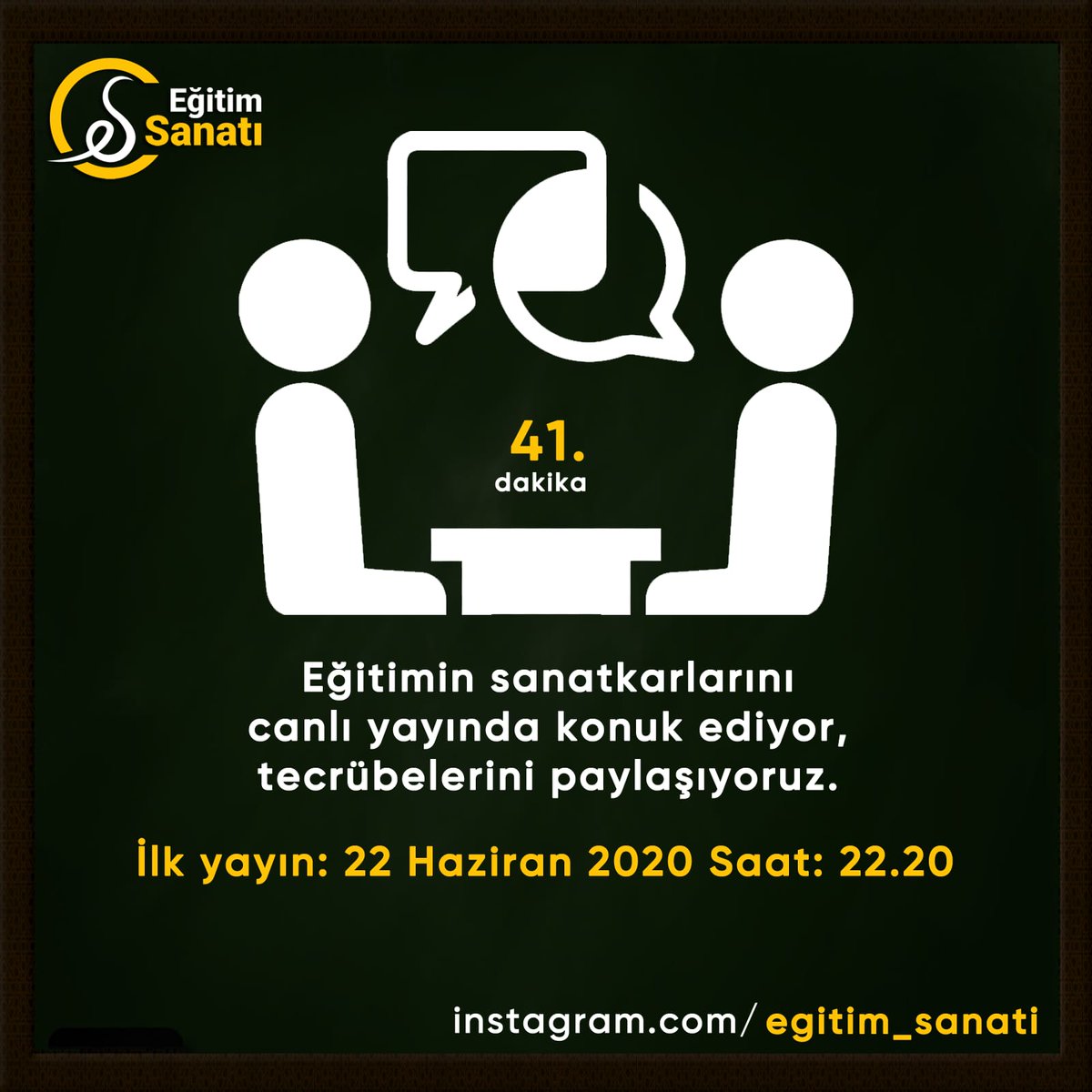 Eğitimin de sanatı varmış? Katılalım, takip edelim, tavsiye edelim. Sanatkârlardan öğrenerek sanatkâr olunur.