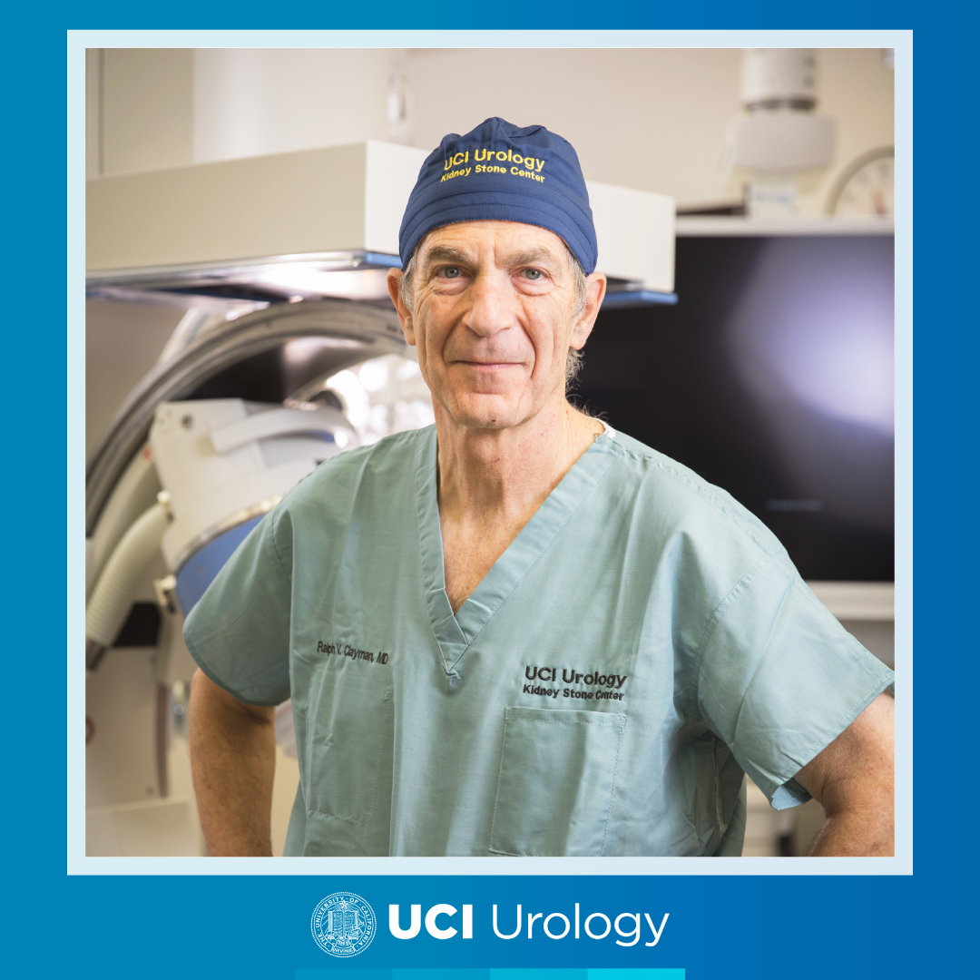 Dr. Ralph V. Clayman, former Dean of UCI School of Medicine, was among the first surgeons in the country to develop percutaneous stone removal and has invented many of the currently used devices for minimally invasive stone removal. 
#kidney #ucimedicalcenter #orangecounty