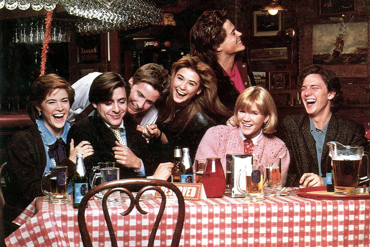 GeorgiLoveland's tweet photo. Oh what a classic. So wanted to be @AndrewTMcCarthy in this.#JoelSchumacher made some fab films. #stelmosfire #fluffnfold https://t.co/PNIjDB29Xg