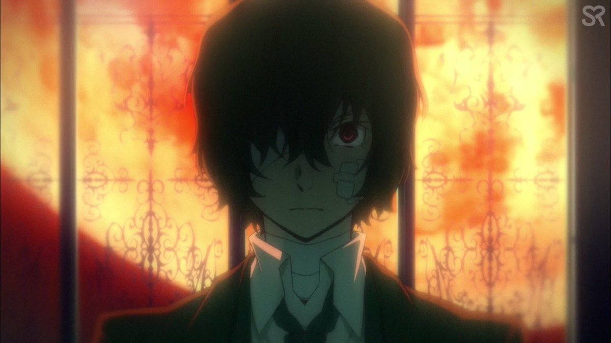 heavily implied in the scene where we see him at 14, and I can barely bring myself to look at this frame without feeling like I’m being kicked in the gut.I’ve discussed it before in my prior analyses on Dazai’s character, but he depicts many of the different modalities of +