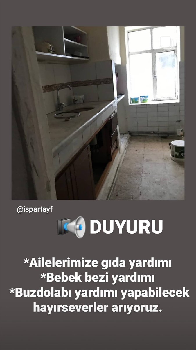 ispartayf's tweet photo. Yardımda bulunmak isteyenler için bir mesaj kadar uzağız🌹

#ısparta #teşviket #ıspartabelediye 
#iyilikileelele https://t.co/CgaJXJiMVR