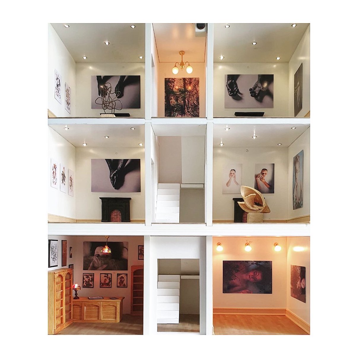 minitopian's tweet photo. The ISOLATION exhibition has now ended. This was an amazing opportunity to reopen the gallery to exhibit people’s works that I very much appreciate for them taking the time to be involved in. Artists in the show:@nonceptualism @artistleahm @lauren_miksys 
John Anthony(sculptures) https://t.co/esPHj02qW2
