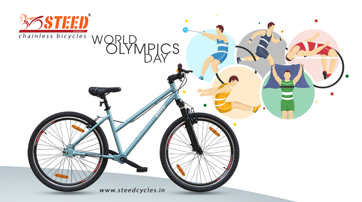 SteedChainless's tweet photo. Steed Chainless Bicycles, celebrates International Olympic Day. Steed encourages all to be in active sport and stay healthy.
For information on Steed Chainless Cycles, visit https://t.co/v9gX7MZgXf
#Steeddynamics, #steedchainlesscycles, #steedchainlessbicycles, #OlympicDay https://t.co/F2mPjomVfj
