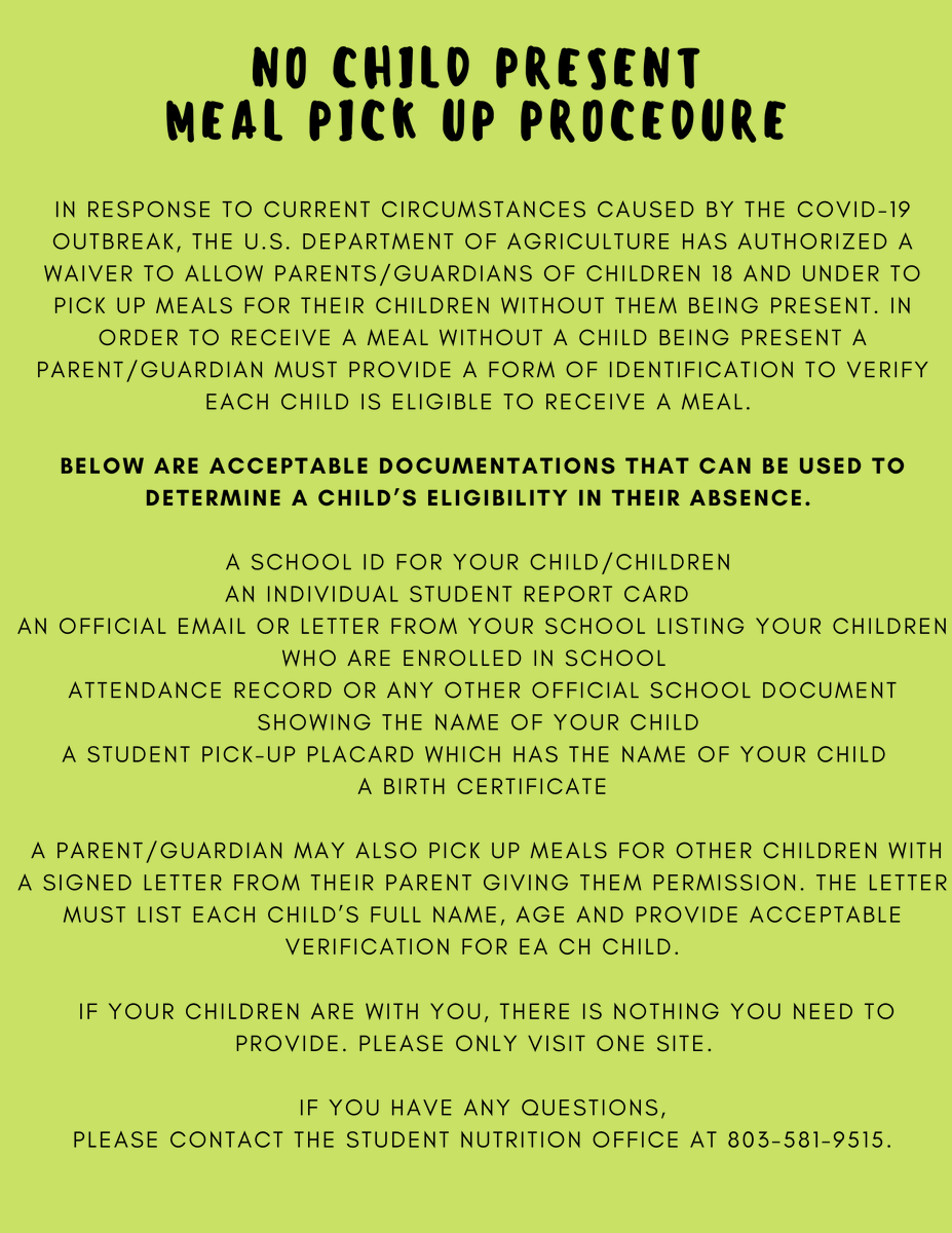 Summer meals start today! Pick up meals for your children for the week at a site near you!