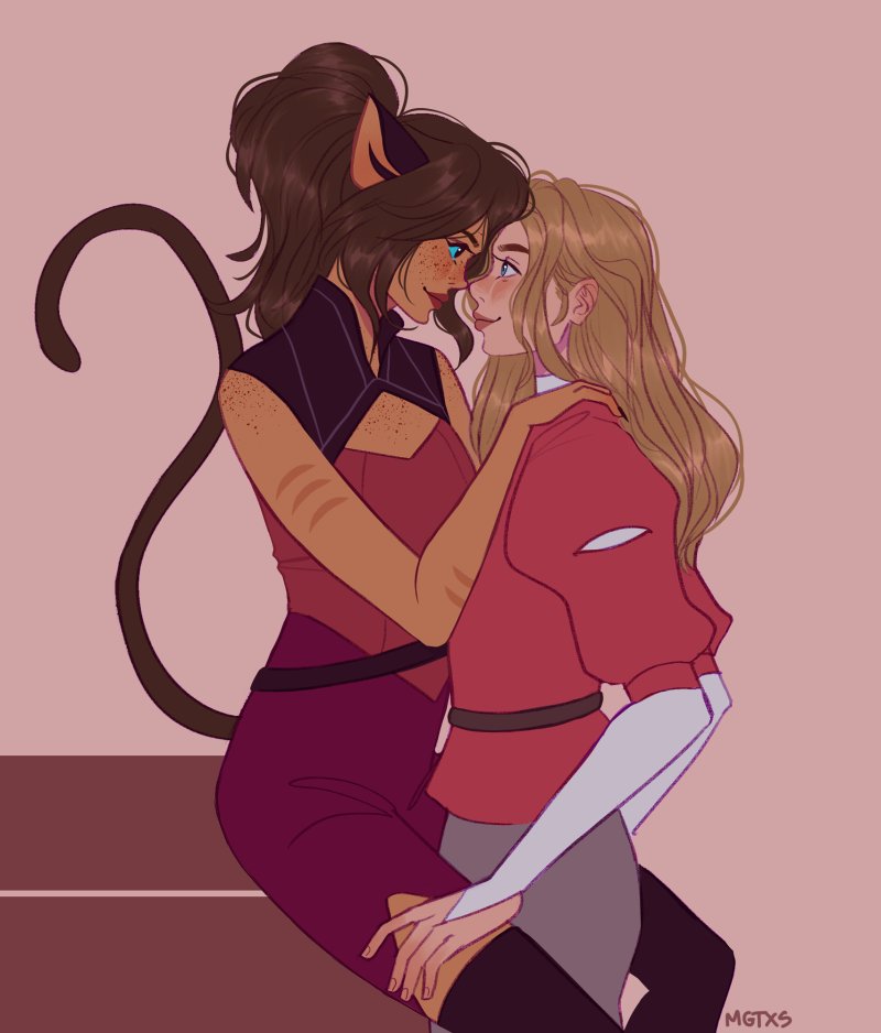 mimimar__'s tweet photo. i care them🥺🥺💗💗
#shera #catradora #catradorafanart https://t.co/QH348nHkkO