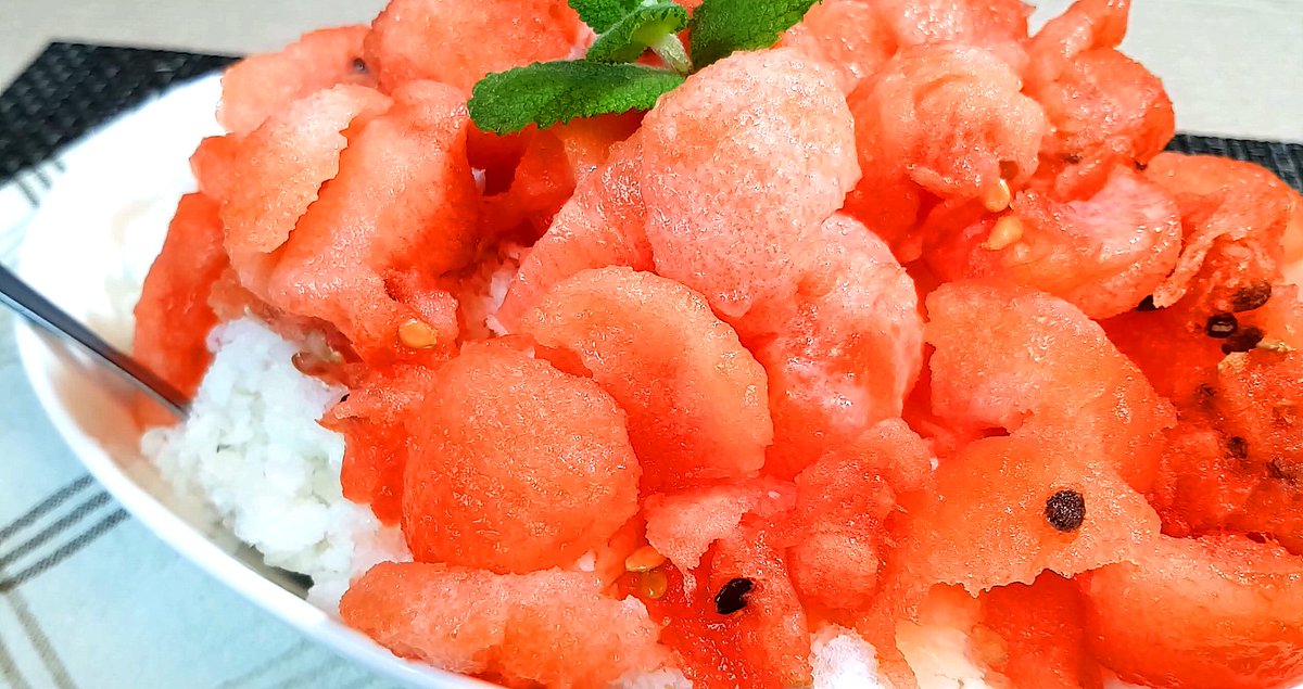 CookKim14's tweet photo. https://t.co/NQpDU22pRK
์๋ฐ๋น์, ้ๅฝใฎในใคใซใใณในไฝใ, Korean Dessert Watermelon ice flakes(Bingsoo), Receta de copos de hielo de sandรญa de postre coreano (Bingsoo),
#shavedice #iceflakes #๋น์ #koreaniceflakes #bingsurecipe #bingsu #Hielopicado #Koreandessert https://t.co/USWnL96Ir4