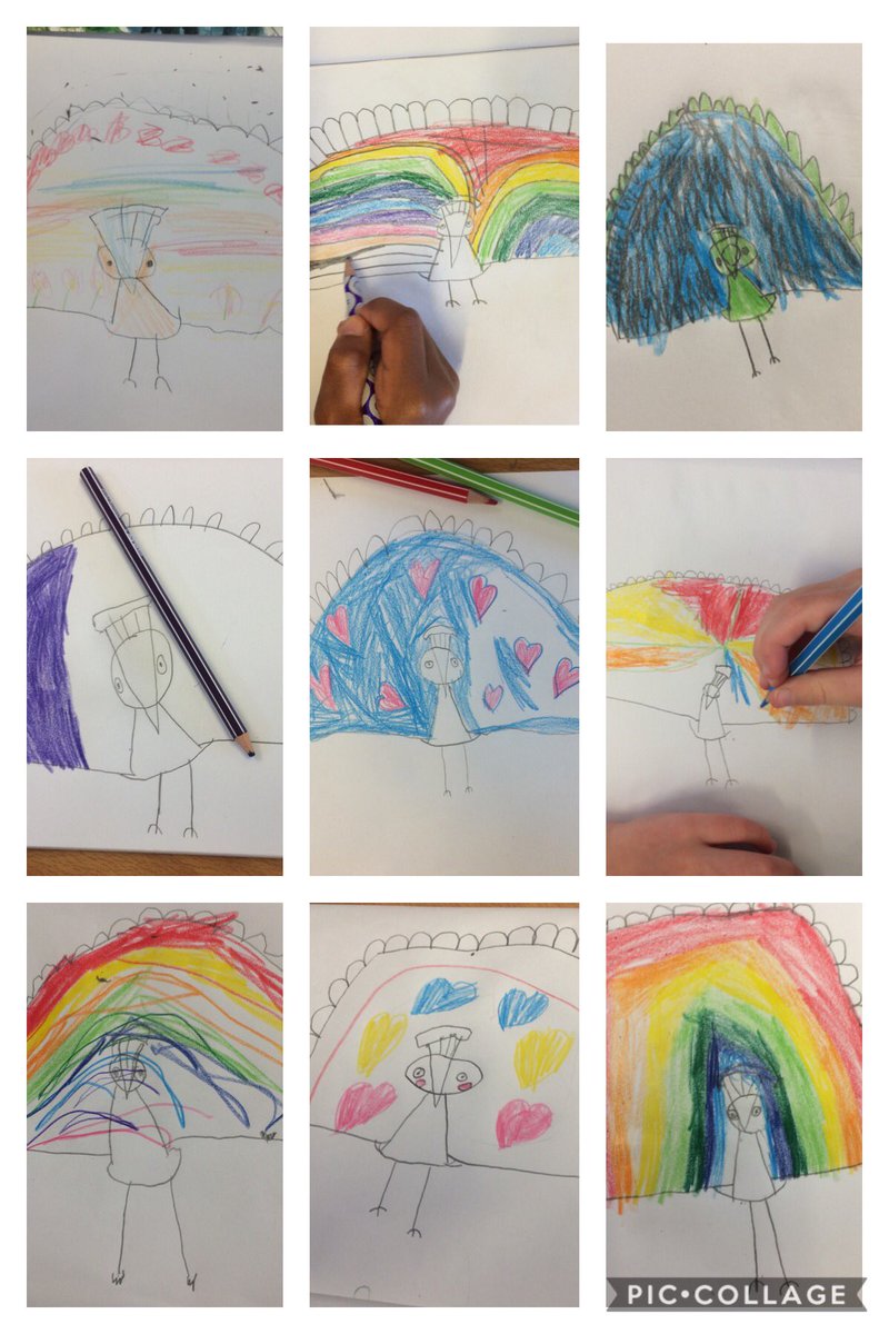 Elder Bubble really enjoyed drawing with Rob. We seem to have a lot of budding artists! 🦚 <a href="/GreenwaysPri/">Greenways Primary</a>