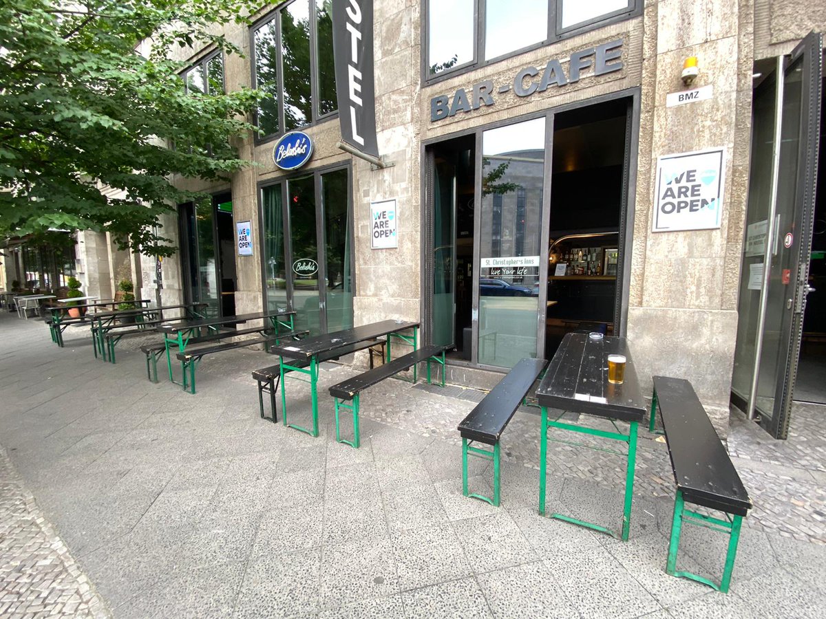 We're back open in Berlin! 🍻