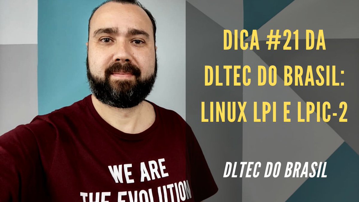 bscimento's tweet photo. Dica 21 no ar!!! Hoje vamos quebrar a sequência do CCNA para falar um pouco sobre Linux, certificações #LPI e o lançamento da trilha para o exame LPI 201-450, primeira parte da certificação #Linux Engineer ou #LPIC2.
⬇️⬇️⬇️
https://t.co/TAypnYxeJi https://t.co/JcbFw6ws3x