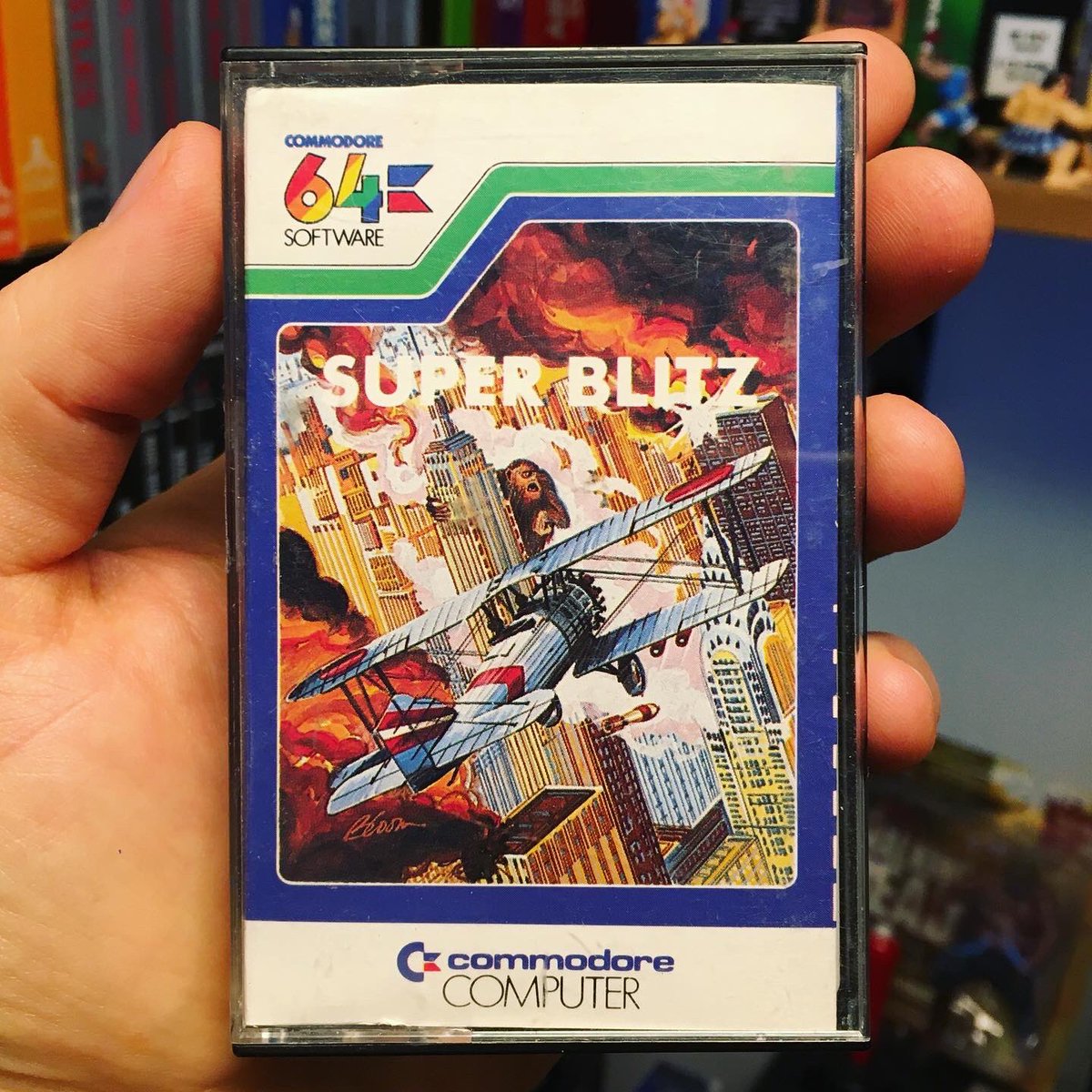 UnboxingHands's tweet photo. Super Blitz - Commodore Business Machines - Commodore 64 Platform Shoot’em Up Game - 1983
💪🏻😀👍🏻
#retrogaming #retrogames #retrogamer #gamer #gaming #superblitz #popculture #commodore64games #c64 #youtuber #1980s #8bit #gamecollection #gameroom #commodore #videogames #shootemup https://t.co/uk755ZBDLE