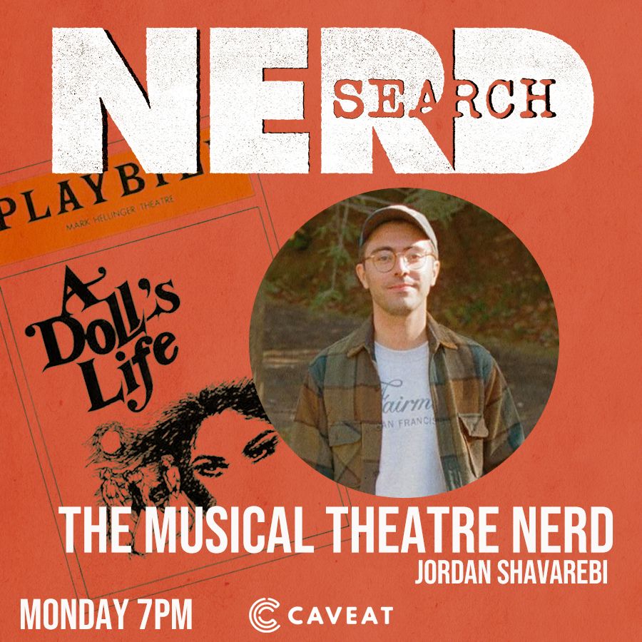 Caveat These Nerds Are Competing Tonight 7pm On Nerd Search For The Title Of Biggest Nerd Who Ya Got Rachelfeltman Millytamarez Joannahausmann Matthewsstarr And Nerd Of Honor Will Shortz Will