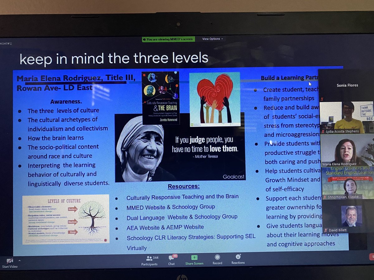 team_eld's tweet image. Go LD East!! Our own María Elena Rodriguez was highlighted in our MPI today. #visionforfuture #corazonalcentrodetodo