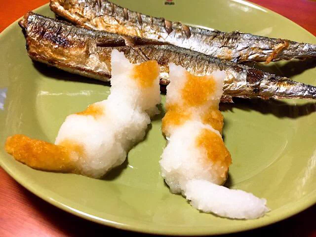 猫に見えた人はお疲れ気味？どこからどう見ても猫にしか見えない大根おろし！